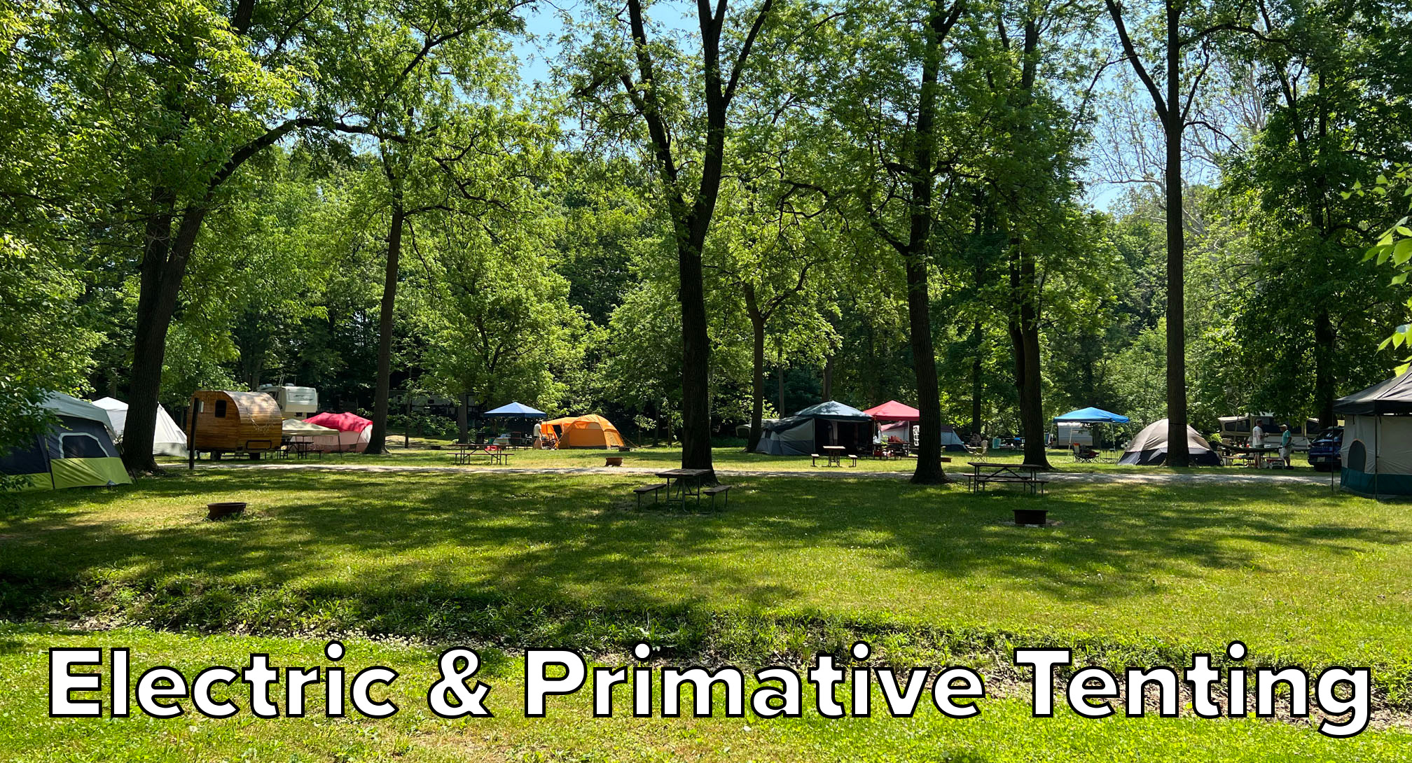 Tenting with electric