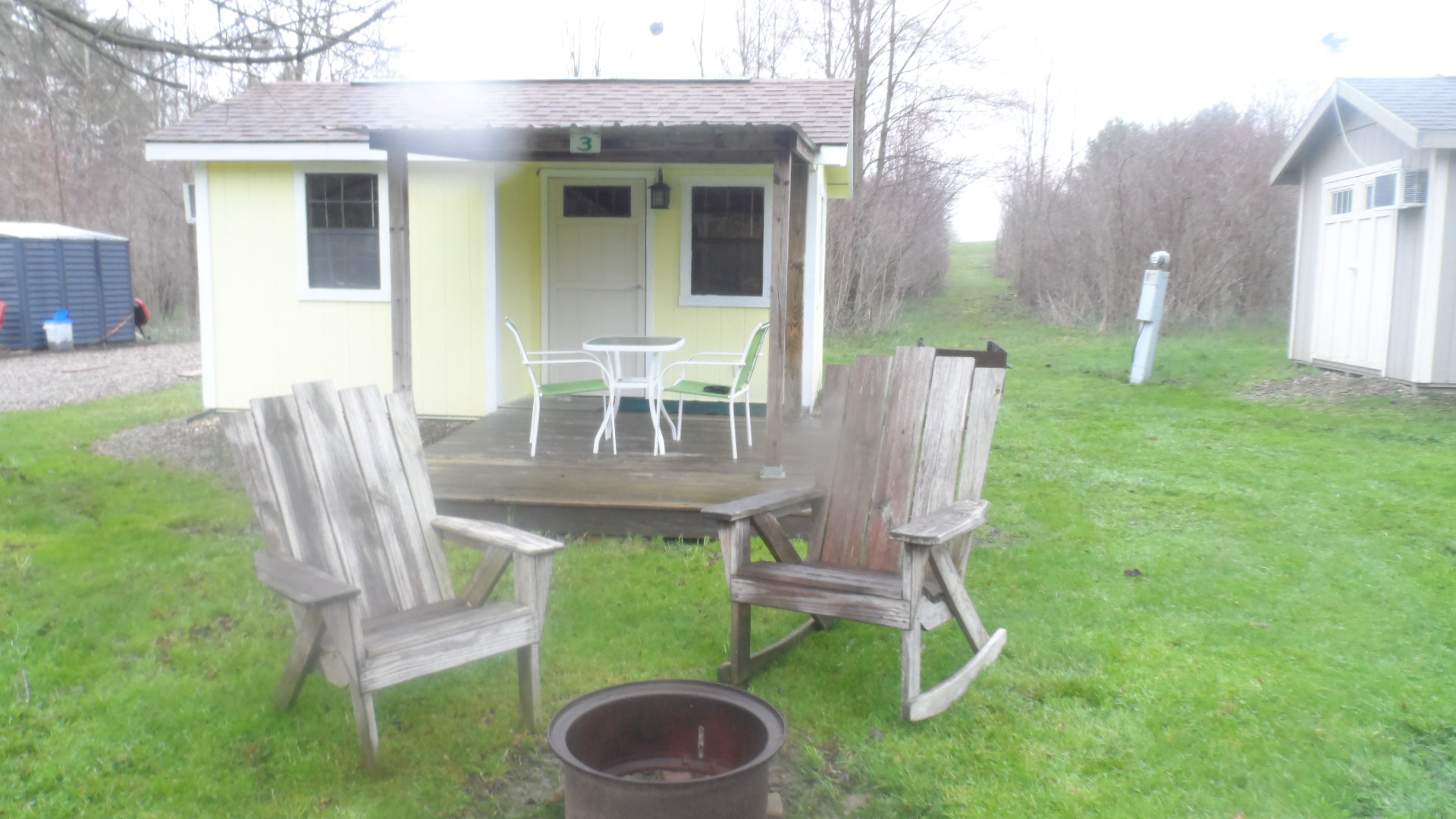 Deluxe cabin close up view