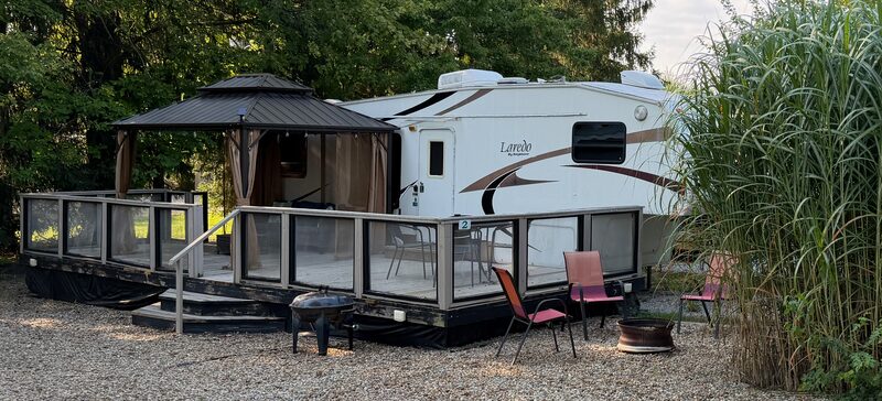 A rental trailer